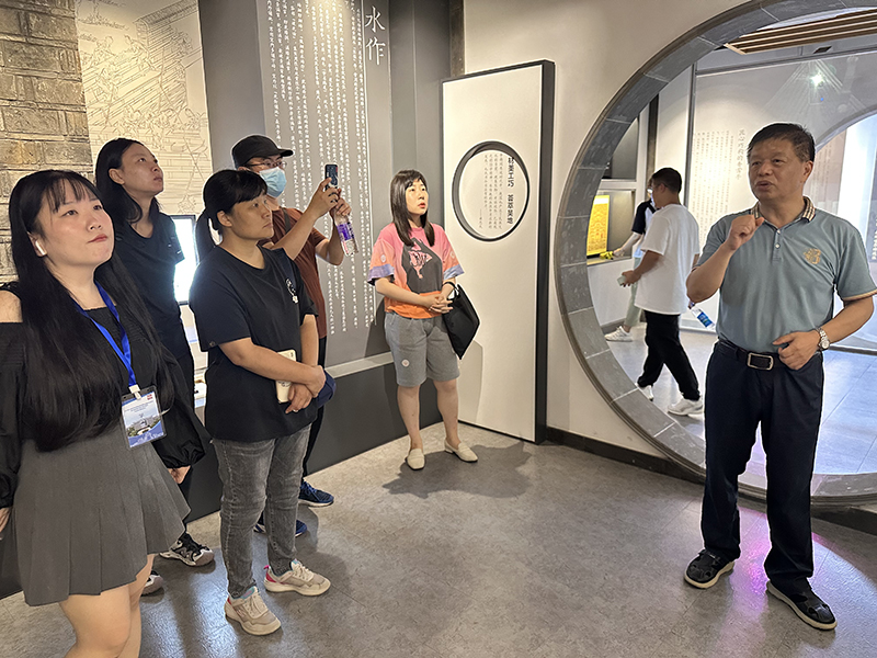 產(chǎn)教融合，藝承文脈——2024年江蘇省高等職業(yè)院校教師省級(jí)培訓(xùn)項(xiàng)目到我司開展學(xué)習(xí)交流